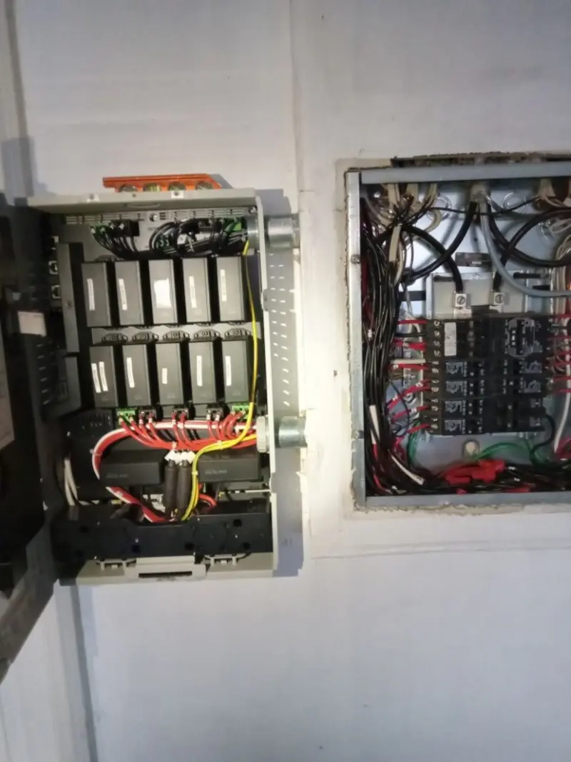 Electrical panel upgrade completed for Electrical Inspection in Ames